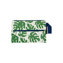 Project Ten Monstera Double Zip Project Bag