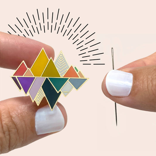 Embroidery and Sage The Mountains Needle Minder