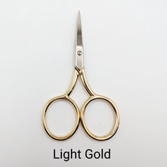 SChandworks Modern Small Sharp Scissors - Light Gold