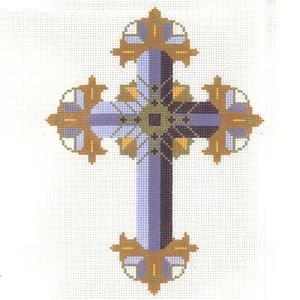 Lee's Needle Arts Cross Grape Needlepoint Canvas