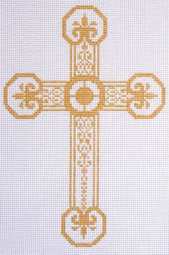 Lee's Needle Arts Cross Gold #2 Needlepoint Canvas