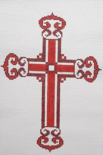 Lee's Needle Arts Filagree Cross Needlepoint Canvas