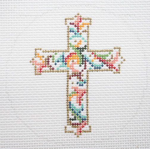 Lee's Needle Arts Florentine Cross Needlepoint Canvas