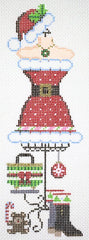 Painted Pony Designs Santa Dress Needlepoint Canvas
