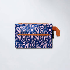 Project Ten Double Zip Project Bag – Paisley