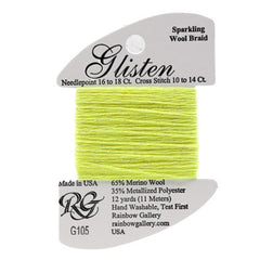Rainbow Gallery Glisten - 105 Neon Yellow