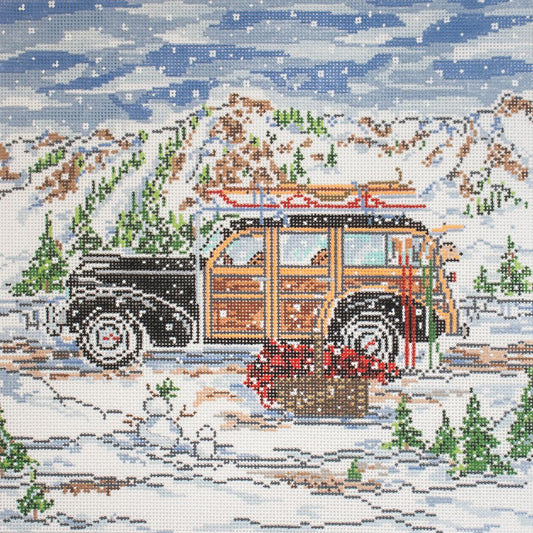 Cooper Oaks Design Woody/Winter Needlepoint Canvas