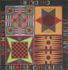 Cooper Oaks Design Game Boards 2042 Needlepoint Canvas