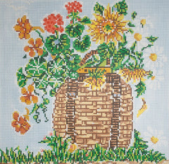 Cooper Oaks Design Summer Basket Needlepoint Canvas