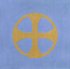 Cooper Oaks Design Celtic Cross KS 13m Needlepoint Canvas