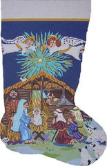 Cooper Oaks Design O Holy Night Sock 13m Needlepoint Canvas