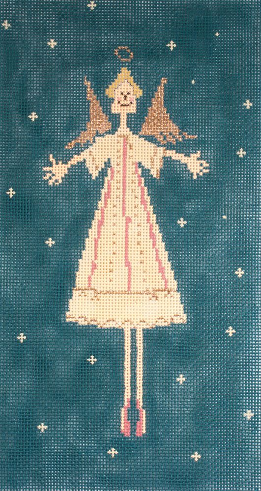 Cooper Oaks Design Angel Ballet A Needlepoint Canvas