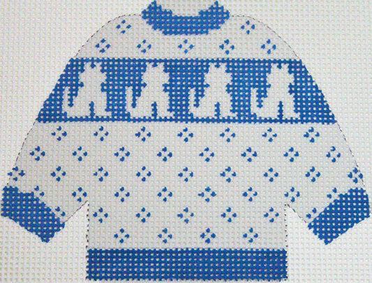 KCN Designers Cats Pullover Needlepoint Canvas