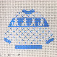 Stitch-Its Cat Pullover Sweater Needlepoint Canvas