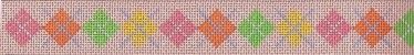 KCN Designers Brights Argyle Belt Needlepoint Canvas