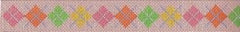 KCN Designers Brights Argyle Belt Needlepoint Canvas