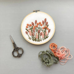 And Other Adventures Embroidery Co Avonlea Embroidery Kit - Terracotta