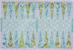 Kate Dickerson Needlepoint Collections Pucci Backgammon Board 1 Needlepoint Canvas