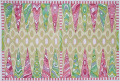 Kate Dickerson Needlepoint Collections Pucci Backgammon Board 2 Needlepoint Canvas