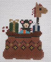 Painted Pony Designs Santa's Bag of Toys 466 Needlepoint Canvas