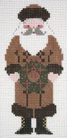 Painted Pony Designs English Santa 486 Needlepoint Canvas