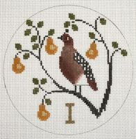 Painted Pony Designs Partridge/Pear Tree Needlepoint Canvas