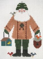 Painted Pony Designs Birdhouse Santa 622 Needlepoint Canvas