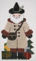 Painted Pony Designs German Santa Needlepoint Canvas