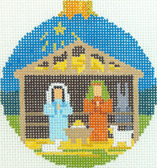 Susan Roberts Needlepoint Stable Needlepoint Canvas
