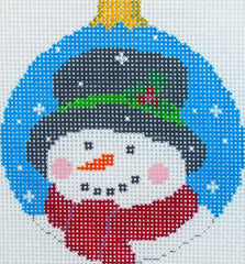 Susan Roberts Needlepoint Snowman Face Needlepoint Canvas