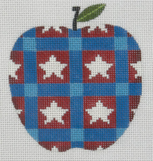 Melissa Shirley Designs Star Apple Needlepoint Canvas