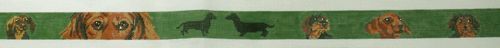 Barbara Russell Dachshund Belt Needlepoint Canvas