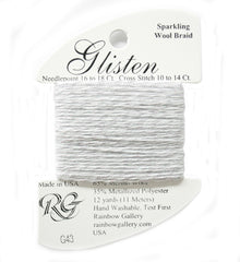 Rainbow Gallery Glisten - 043 White Sand