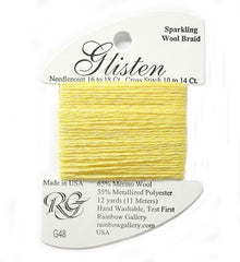 Rainbow Gallery Glisten - 048 Blazing Yellow