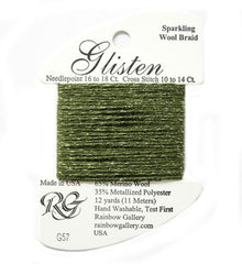 Rainbow Gallery Glisten - 057 Pesto