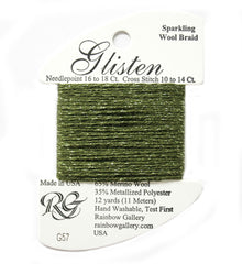 Rainbow Gallery Glisten - 057 Pesto