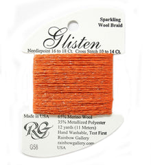 Rainbow Gallery Glisten - 058 Tangerine