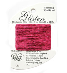 Rainbow Gallery Glisten - 059 Raspberry Sorbet