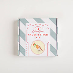 Cotton Clara Robin & Berry Beginner Counted Cross Stitch Kit