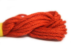 Needlepoint Inc Silk - 443 Persimmon Red Range