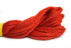 Needlepoint Inc Silk - 444 Persimmon Red Range