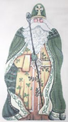 Painted Pony Designs Celtic Santa LA Needlepoint Canvas