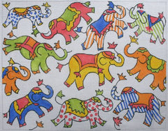 Kate Dickerson Needlepoint Collections Oodles Of Ellies Needlepoint Canvas