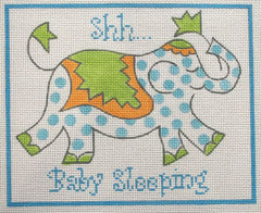 Kate Dickerson Needlepoint Collections Shh..Baby Sleeping by Jilly Walsh Needlepoint Canvas