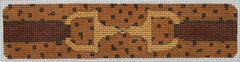 Kate Dickerson Needlepoint Collections Snaffle Bit On Ostrich Needlepoint Canvas