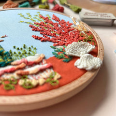 M Creative J Under the Sea Embroidery Kit