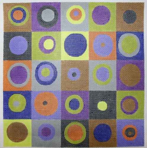 Zecca 25 Dots Needlepoint Canvas