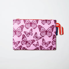 Project Ten Large Zip Project Bag – Butterfly