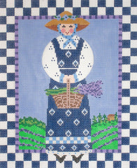 Cooper Oaks Design Lavender Fields CO Needlepoint Canvas