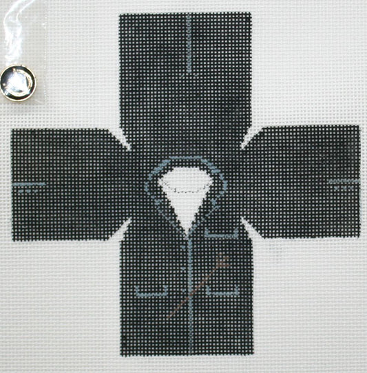 The Studio Midwest Horseback Rider Topper Needlepoint Canvas